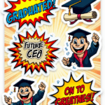 Graduation & Farewell - Sticker Sheet v3